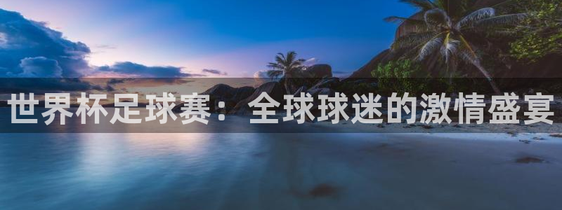意昂体育官网：世界杯足球赛：全球球迷的激情盛宴