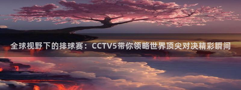 意昂平台官网：全球视野下的排球赛：CCTV5带你领略世界顶尖